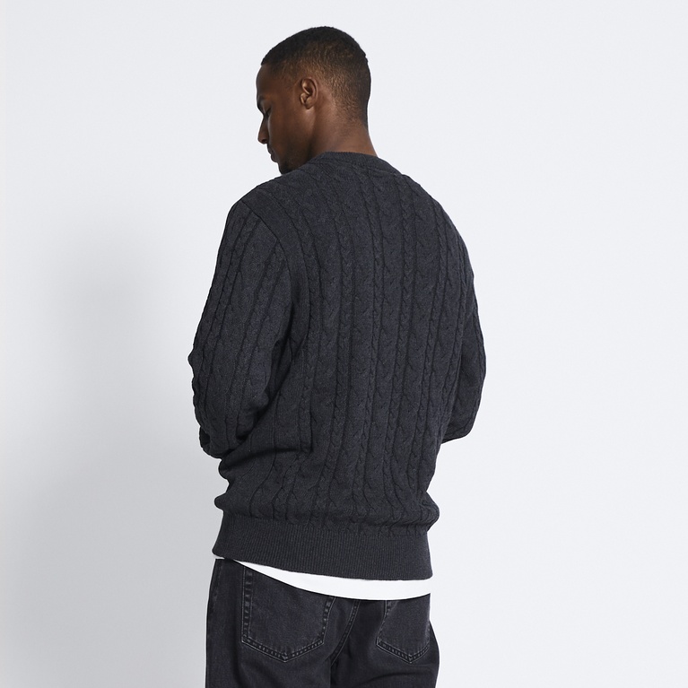 Flettestrikket genser "Tage"